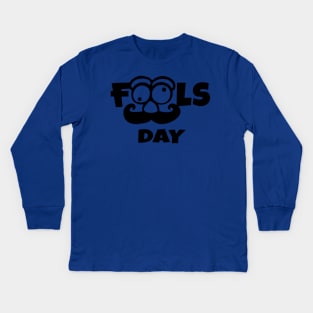 Fools Day Kids Long Sleeve T-Shirt